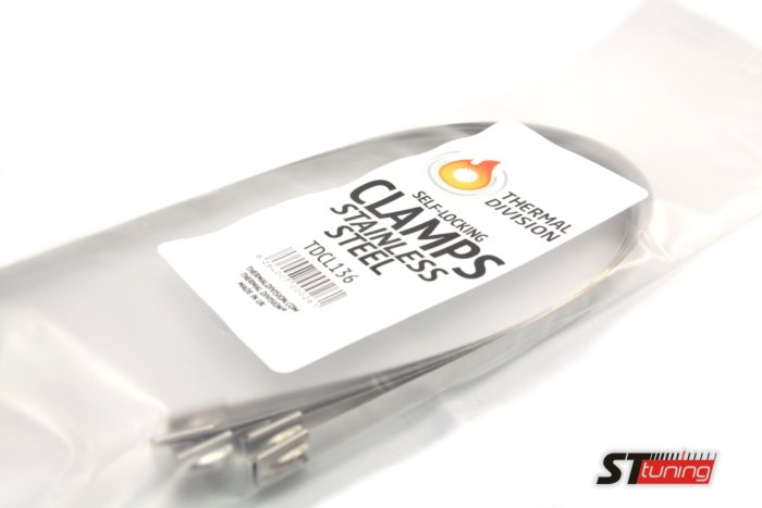 Хомуты 6 шт. для трубы до 120 мм (4,8") 8 мм*40 см, нерж. сталь, Thermal Division TDCL136