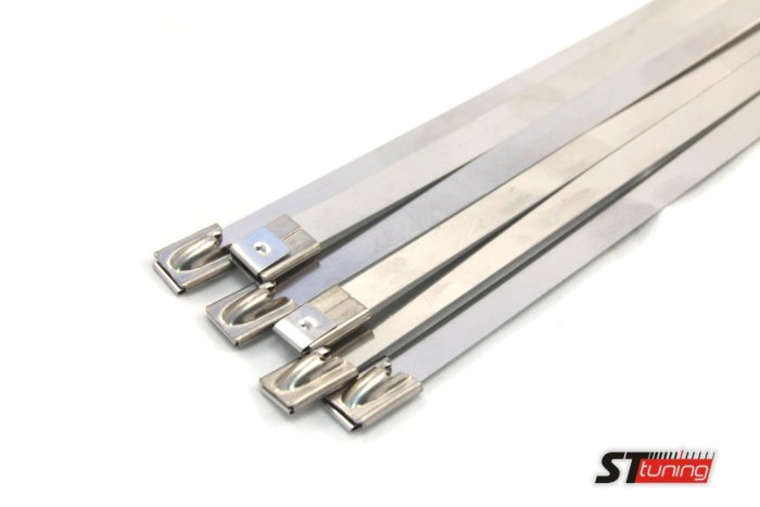 Хомуты 6 шт. для трубы до 120 мм (4,8") 8 мм*40 см, нерж. сталь, Thermal Division TDCL136