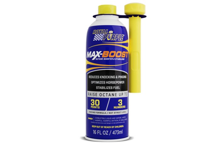 Присадка топливная (БЕНЗИН) ROYAL PURPLE MAX-BOOST OCTANE BOOSTER & STABILIZER, 06757 (473 ml.)