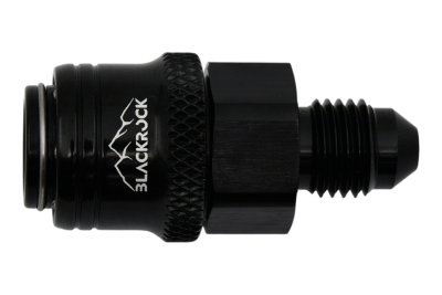 - 4 AN (4AN AN4) фитинг прямой, быстросъём М - П AN04, Easy-Release, BLACKROCK LAB, FD04-04M
