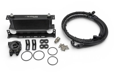 Радиатор масляный 13 рядов установочный комплект VAG EA888 Gen2, GOLF6 GTI BLACKROCK LAB VW-BCK-0167