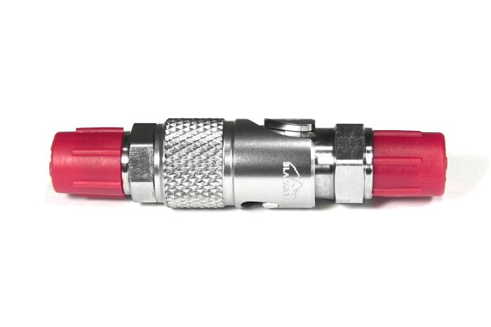 Быстросъёмный разъём П AN03 - П AN03, для тормозных шлангов, алюминий, BLACKROCK LAB, QDC-03CA