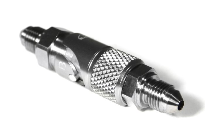 Быстросъёмный разъём П AN03 - П AN03, для тормозных шлангов, алюминий, BLACKROCK LAB, QDC-03CA