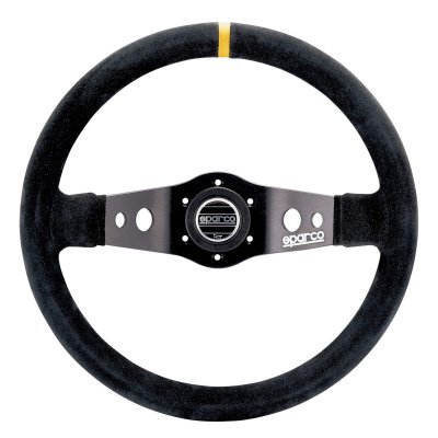 Руль, замша, диаметр 350 mm, вылет 90 mm, R215 SPARCO 015R215CSN