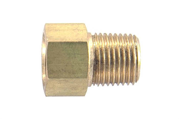 Адаптер П NPT1/8X27 - M M10x1 ПРЯМОЙ КОНУС, бронза, BLACKROCK LAB AN371-18NPT03