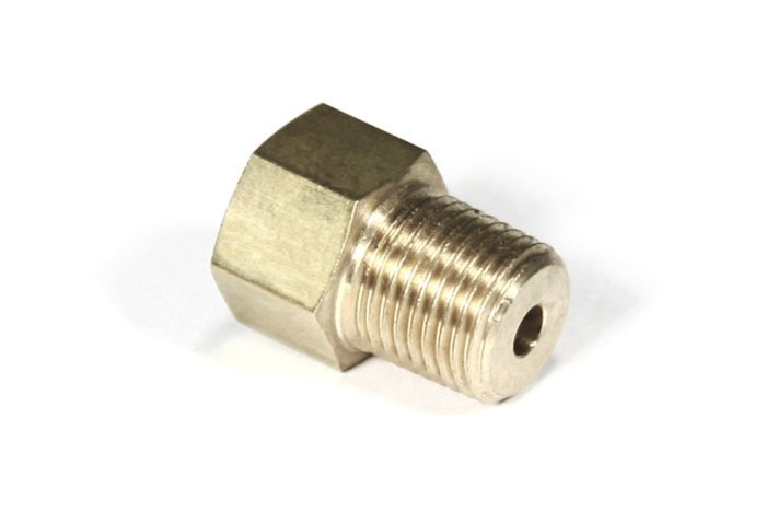 Адаптер П NPT1/8X27 - M M10x1 ПРЯМОЙ КОНУС, бронза, BLACKROCK LAB AN371-18NPT03