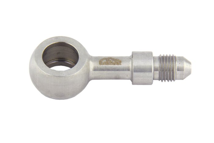 Адаптер banjo M12 mm - AN03, нерж сталь, BLACKROCK LAB, 776-03-D12SS