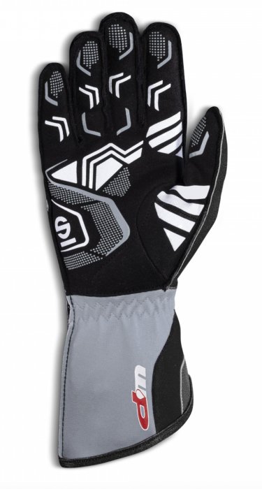 Перчатки для картинга SPARCO RECORD, черный/белый, размер 11, 00255511NRBI