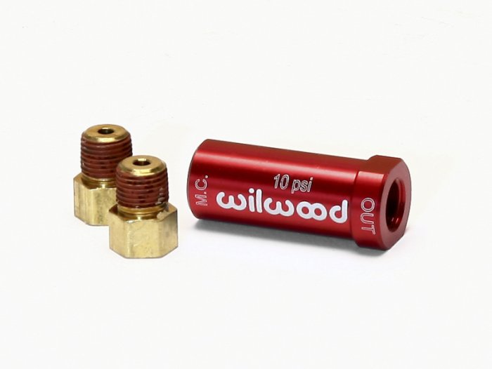 Клапан остаточного давления в тормозной магистрали 10psi (0,69bar) Wilwood 260-13784