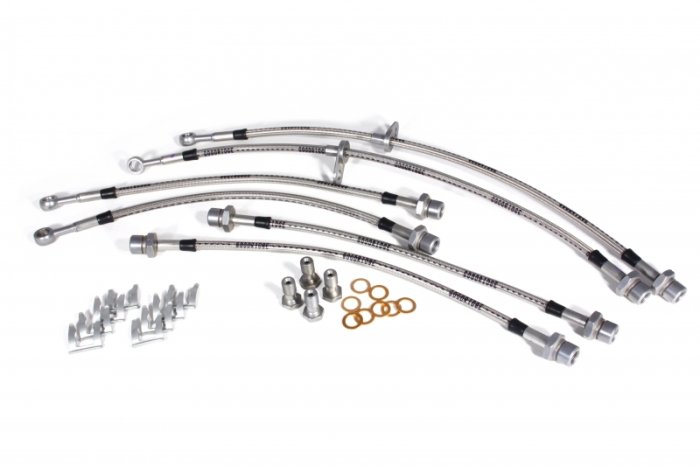 Армированные тормозные шланги Goodridge TTY5700-6P21128CF (6 шт.) Toyota LC200 / Lexus LX570, LX450D