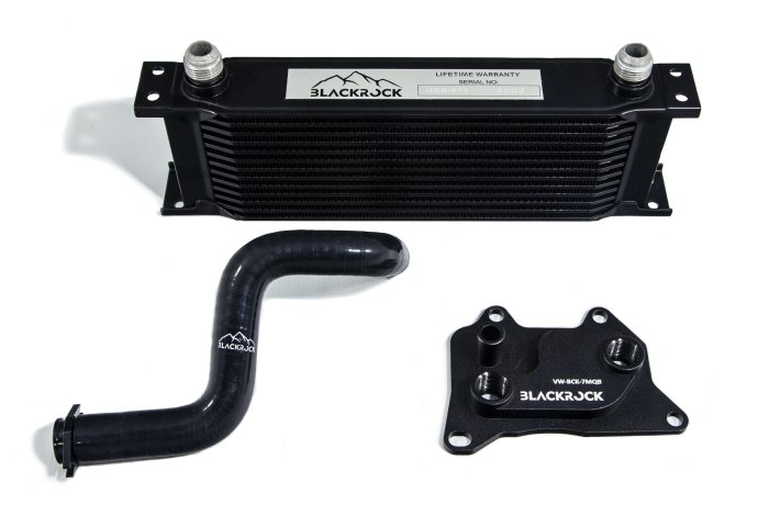 Радиатор масляный (комплект) 13 рядов; Golf 7 GTI; Golf 7 R;  BLACKROCK LAB, VW-BCK-7MQB