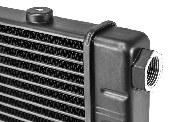 Радиатор масляный 490x136x40; ProLine Slimline SLM (M22x1,5 выход) Setrab, 53-10748, 420-14