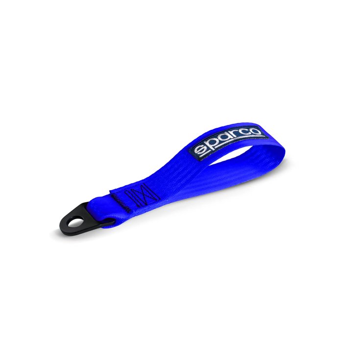 Петля буксировочная, синий, SPARCO 01638AZ