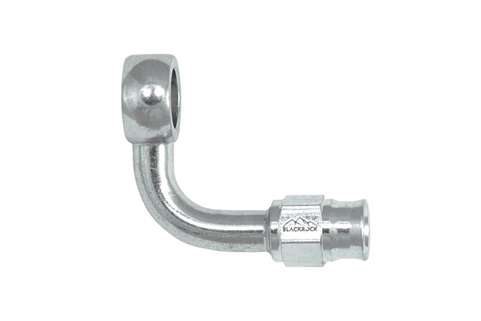 Фитинг banjo d10 mm, 90° D-03 сталь B03-4D10S, BLACKROCK LAB 