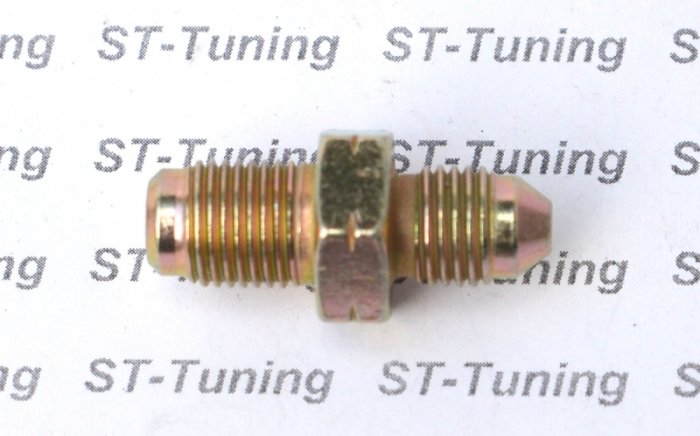 Адаптер П AN03 прямой конус - П M10х1 прямой конус / обратный конус, сталь, Goodridge 10100-03P