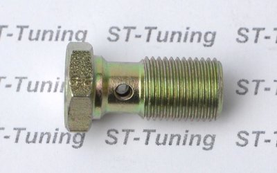 Болт (штуцер) для banjo, сталь, 7/16x24, Goodridge 775-44Z1