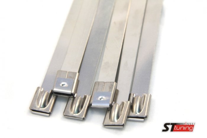 Хомут 1 шт. для трубы до 90 мм (3,5") 8 мм*30 см, нерж. сталь, Thermal Division TDCL106