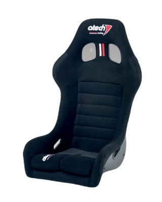 Спортивное сиденье RSR Atech Racing, размер L-XL, черное, FIA 8855-1999, ATS010