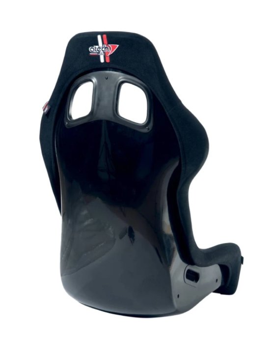 Спортивное сиденье RSR Atech Racing, размер L-XL, черное, FIA 8855-1999, ATS010