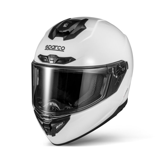 Шлем закрытый SPARCO X-PRO ECE06 белый, размер M (57-58), 003378BI2M