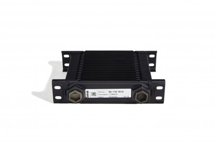Радиатор масляный 19 рядов; 210 mm ширина; ProLine STD (M22x1,5 выход) Setrab, 50-119-7612