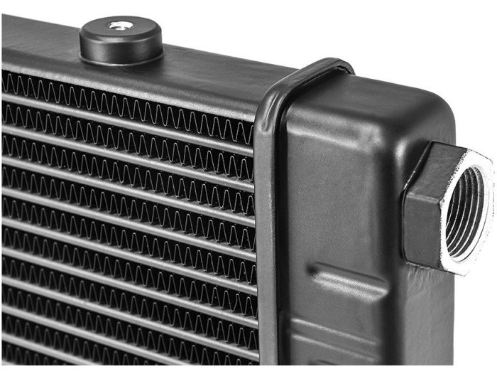 Радиатор масляный 662x122x40; ProLine Slimline SLM (M22x1,5 выход) Setrab, 53-10751, 592-14