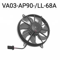 Вентилятор втягивающий (за радиатором) 11&quot; (280mm) 2720 м3/ч SPAL VA03-AP90/LL-68A - Вентилятор втягивающий (за радиатором) 11" (280mm) 2720 м3/ч SPAL VA03-AP90/LL-68A
